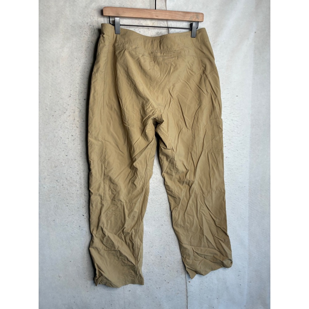 Mountain Hardwear Womens Dynama/2 Ankle Pants Tan Khaki Hiking Belted Size 12/30 - Picture 3 of 12